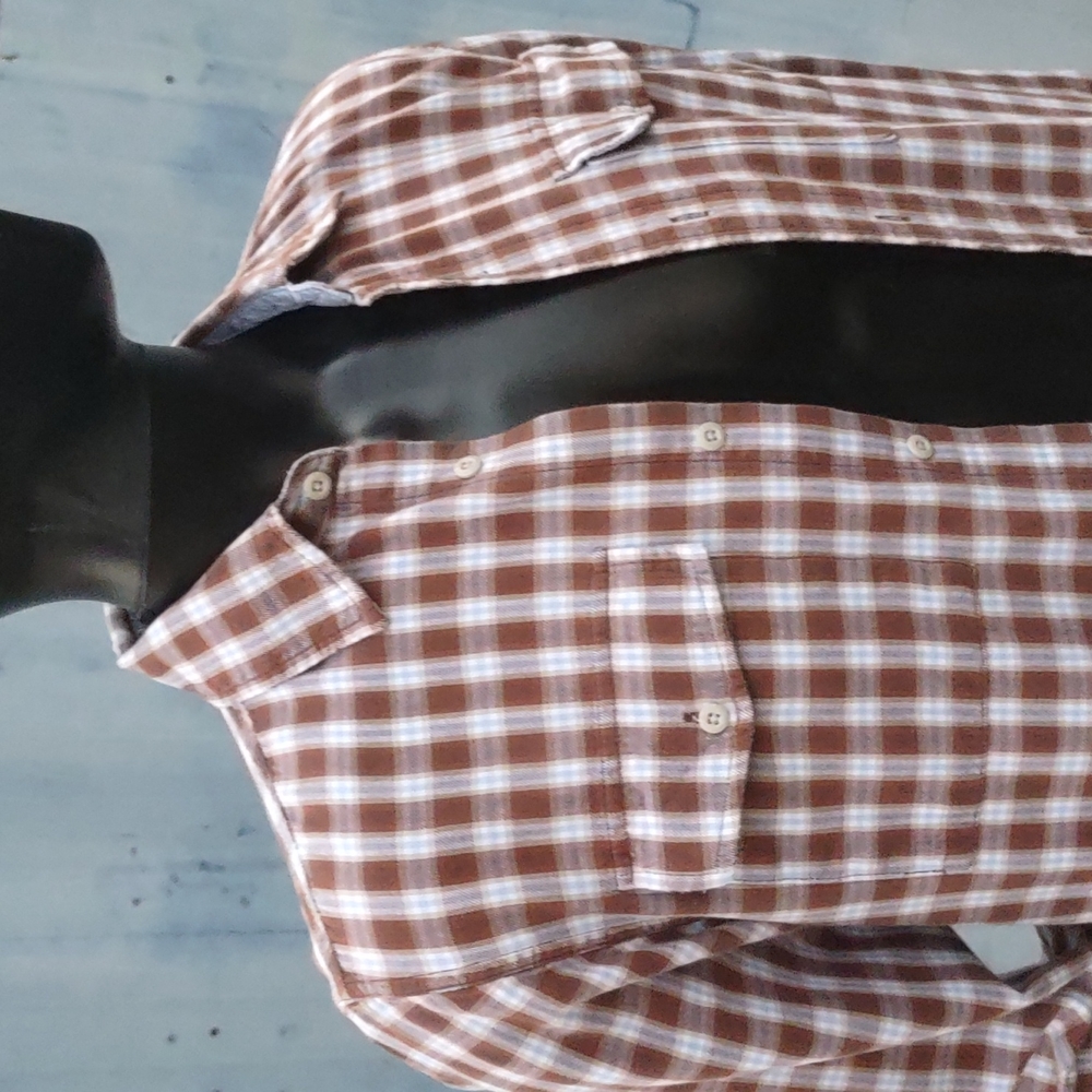 CHAPS DENIM RALPH LAUREN VINTAGE PURE COTTON  BEAUTIFUL PLAID SHIRT